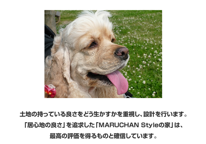 土地の持っている良さをどう生かすかを重視し、設計を行います。